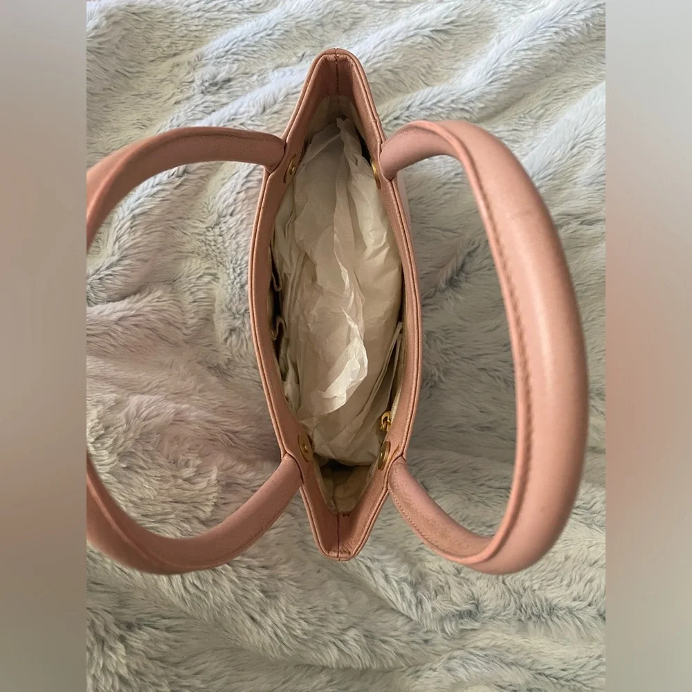 Chanel Pink Classic Cavair CC Tote - Picture 11 of 15